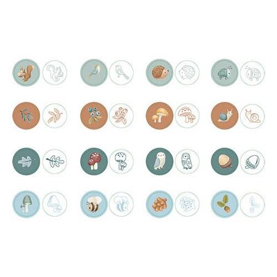 Stempels Forest friends Stempels Forest friends