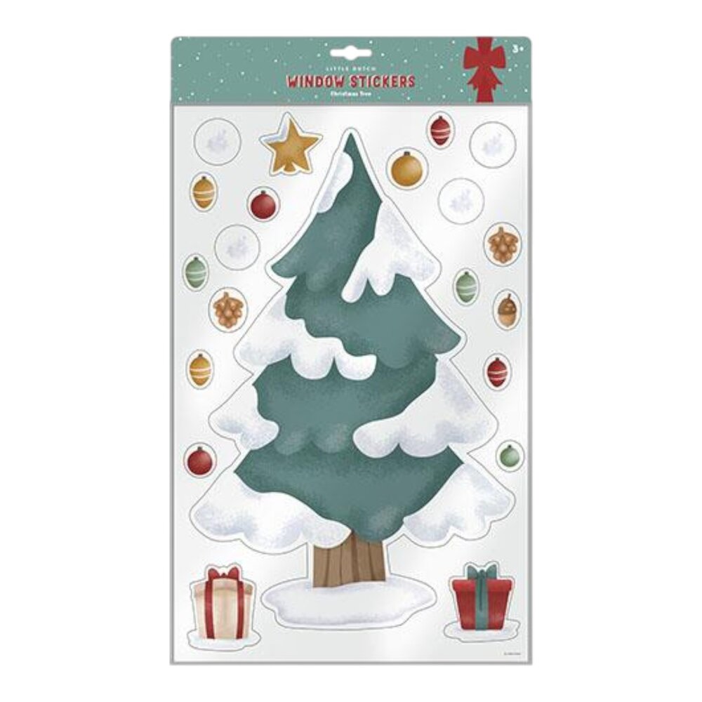 raamsticker kerstboom raamsticker kerstboom