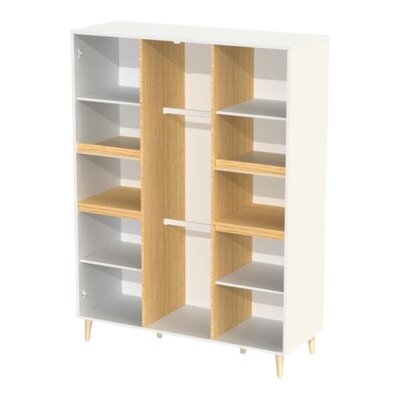 Kast Boho 5-Deuren White Kast Boho 5-Deuren White
