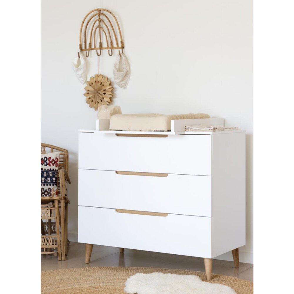 Commode+Verlengstuk Boho White Commode+Verlengstuk Boho White