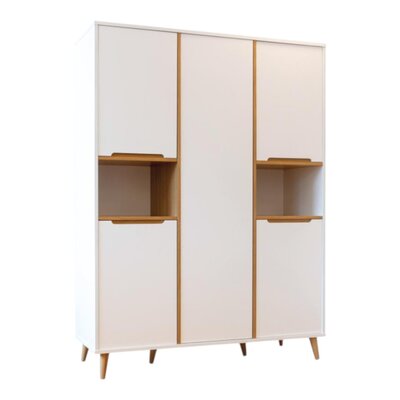 Kast Boho 5-Deuren White Kast Boho 5-Deuren White