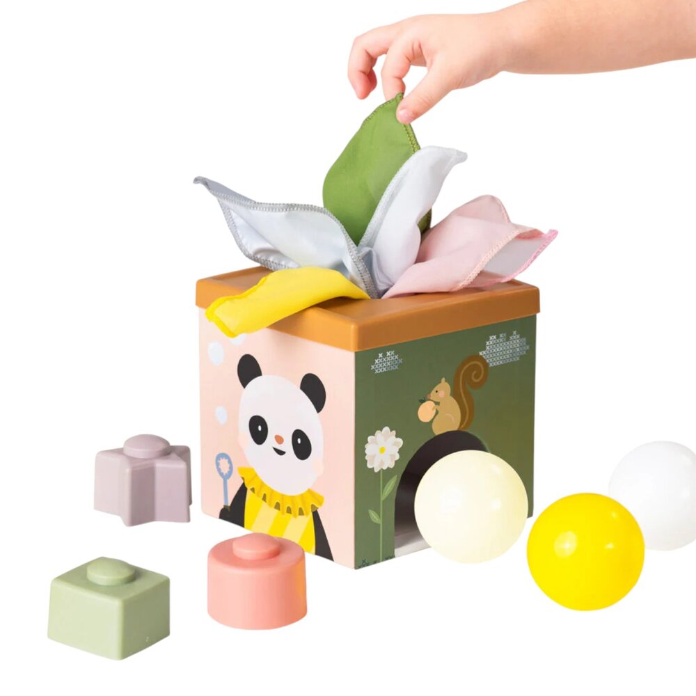 Speel- en ontdekkingskubus Speel- en ontdekkingskubus