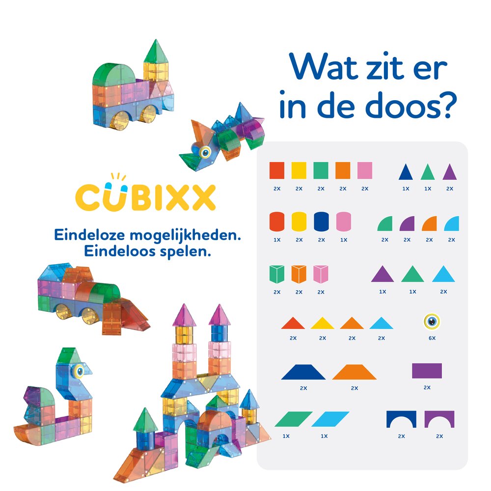 Bouwdoos Creative Pack 64pcs Bouwdoos Creative Pack 64pcs