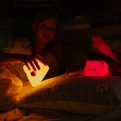 Led lamp - Cheese with mouse
