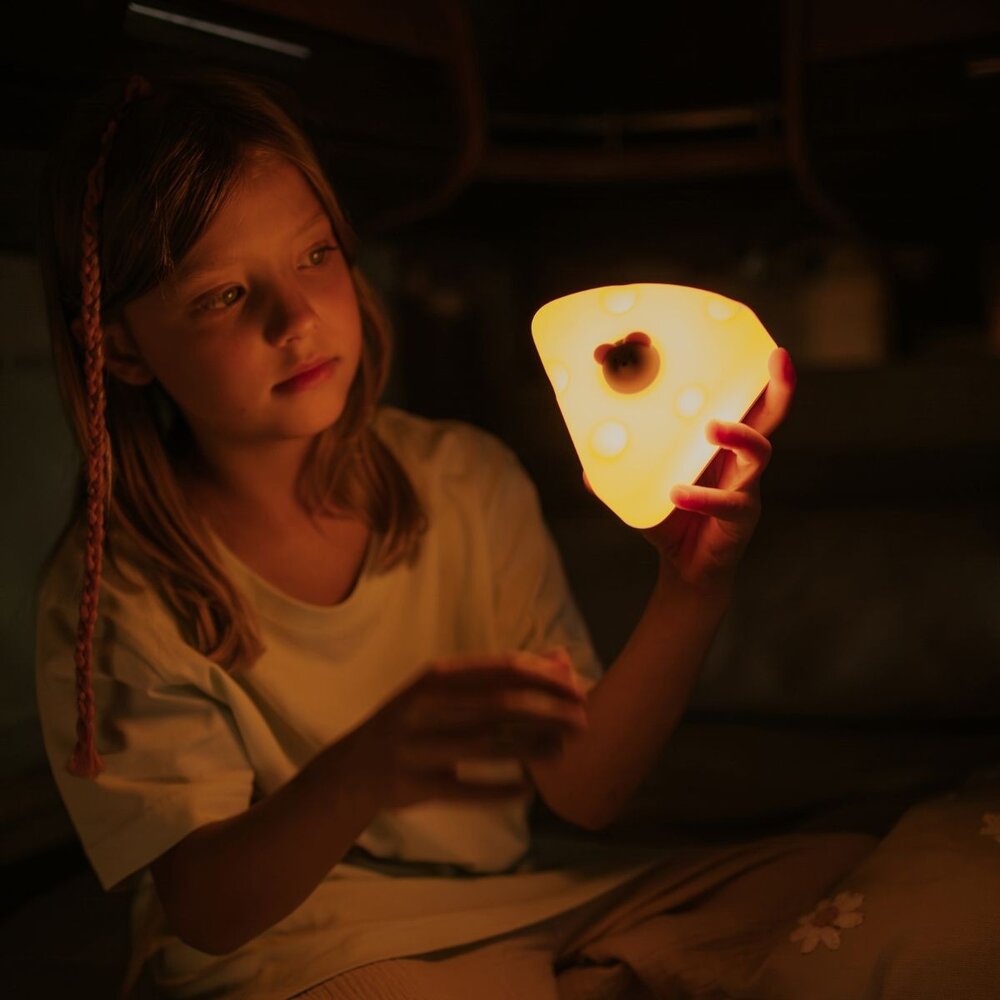 Led lamp - Cheese with mouse