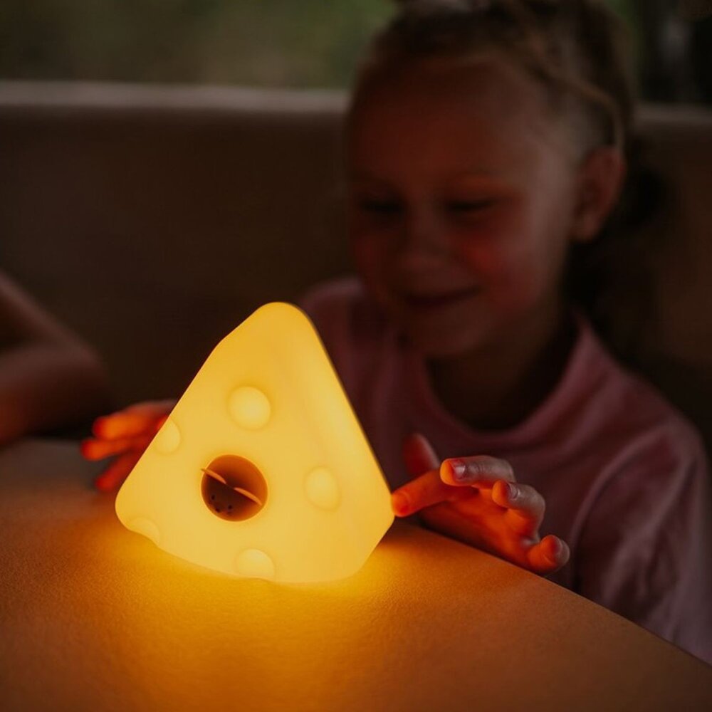 Led lamp - Cheese with mouse