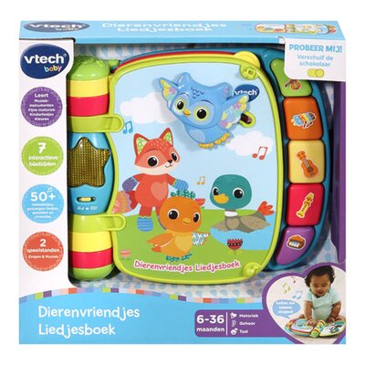 Dierenvriendjes Liedjesboek Blauw