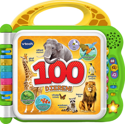 Mijn Eerste 100 Woordjes - Dieren Nl-En