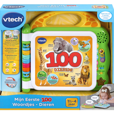 Mijn Eerste 100 Woordjes - Dieren Nl-En Mijn Eerste 100 Woordjes - Dieren Nl-En