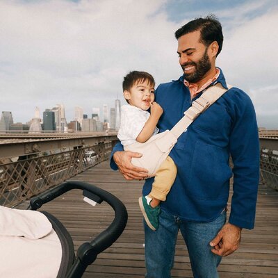 Upsie Sling Carrier Natural beige Upsie Sling Carrier Natural beige