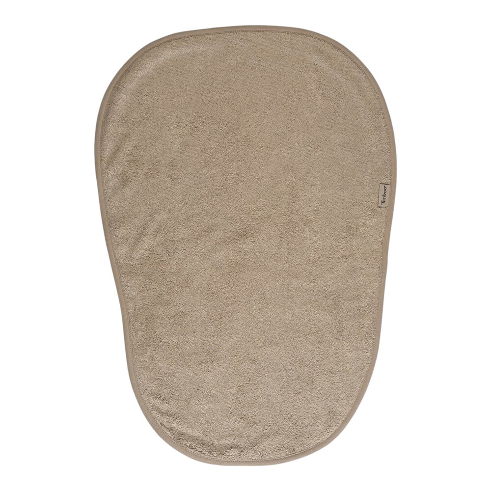 Verzorgingskussen handdoek 65x45cm Feather Grey Verzorgingskussen handdoek 65x45cm Feather Grey