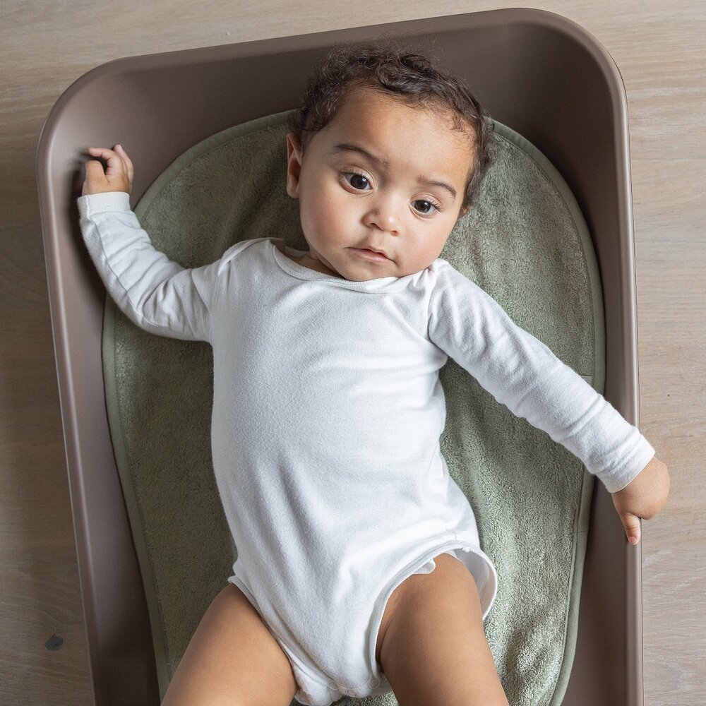 Verzorgingskussen handdoek 65x45cm Whisper Green Verzorgingskussen handdoek 65x45cm Whisper Green