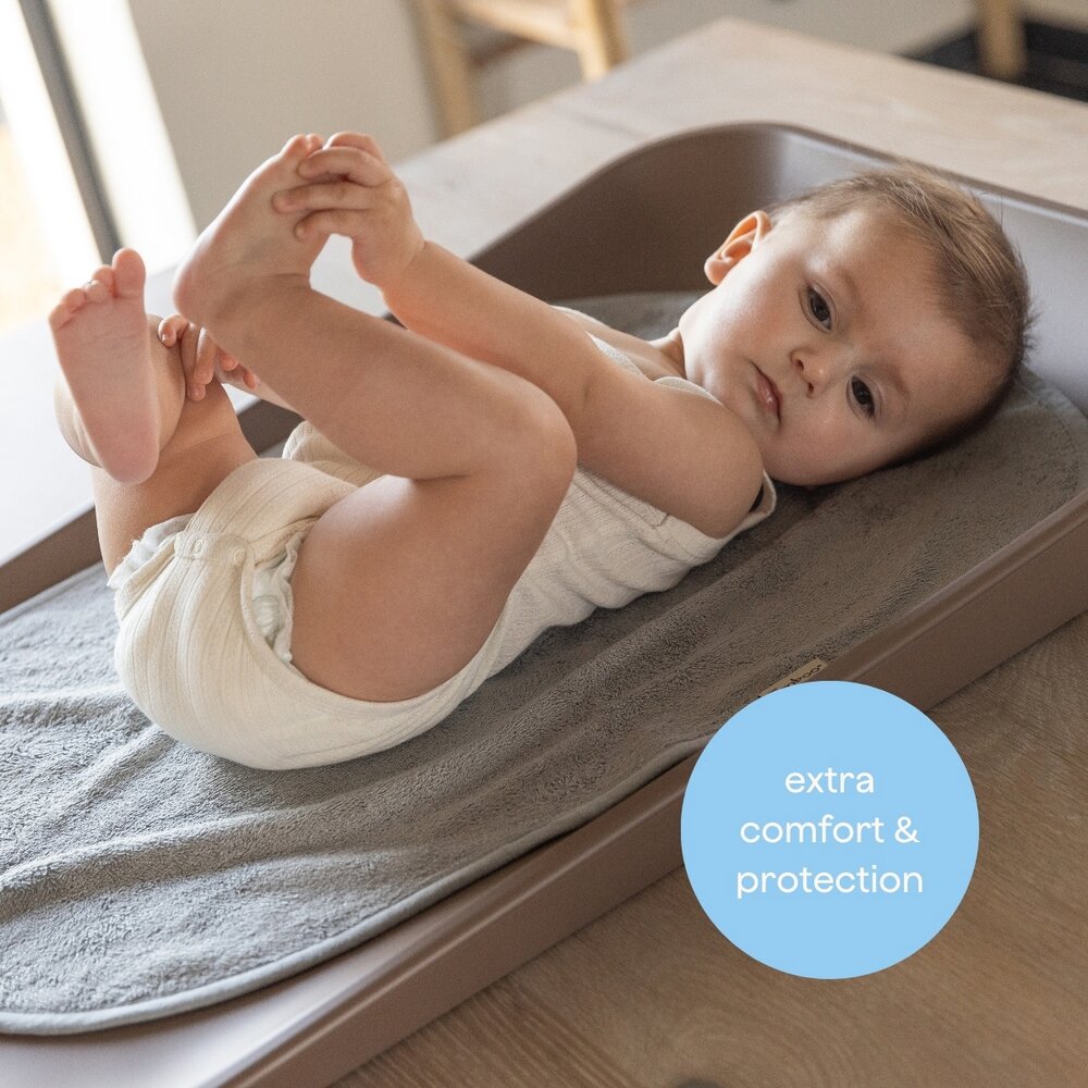 Verzorgingskussen handdoek 65x45cm Riviera Blue Verzorgingskussen handdoek 65x45cm Riviera Blue