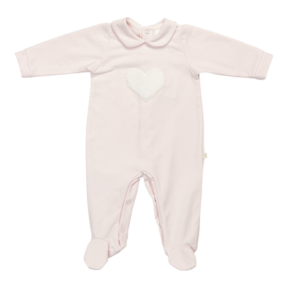 Babypakje Astrid teddy hart roze Babypakje Astrid teddy hart roze