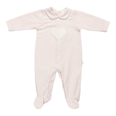Babypakje Astrid teddy hart roze Babypakje Astrid teddy hart roze