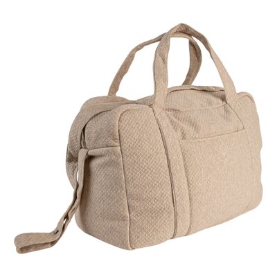 Verzorgingstas Jacqueline losange beige Cosy collectie Verzorgingstas Jacqueline losange beige Cosy collectie