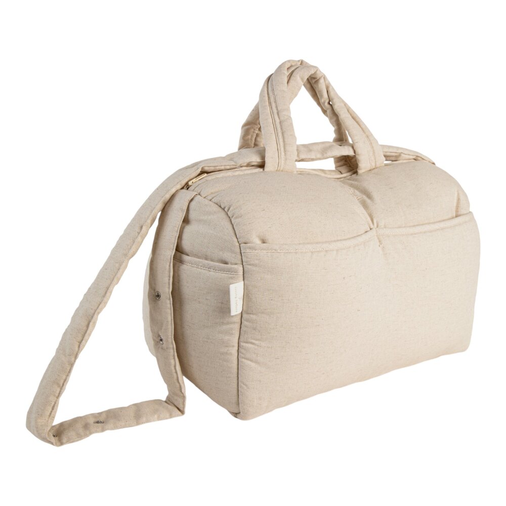 Verzorgingstas Aline linnen beige Linnen collecti Verzorgingstas Aline linnen beige Linnen collecti