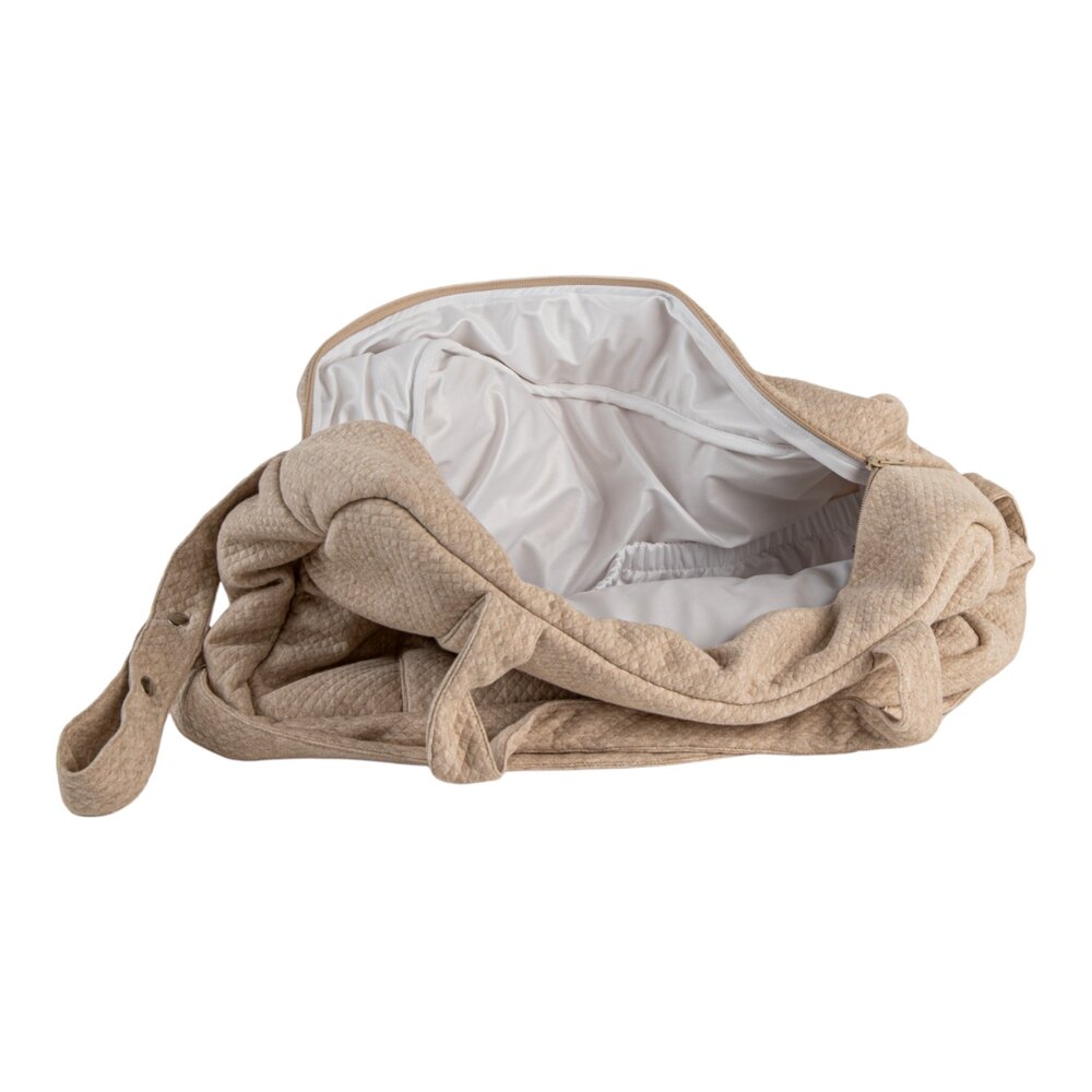 Verzorgingstas Jacqueline losange beige Cosy collectie Verzorgingstas Jacqueline losange beige Cosy collectie