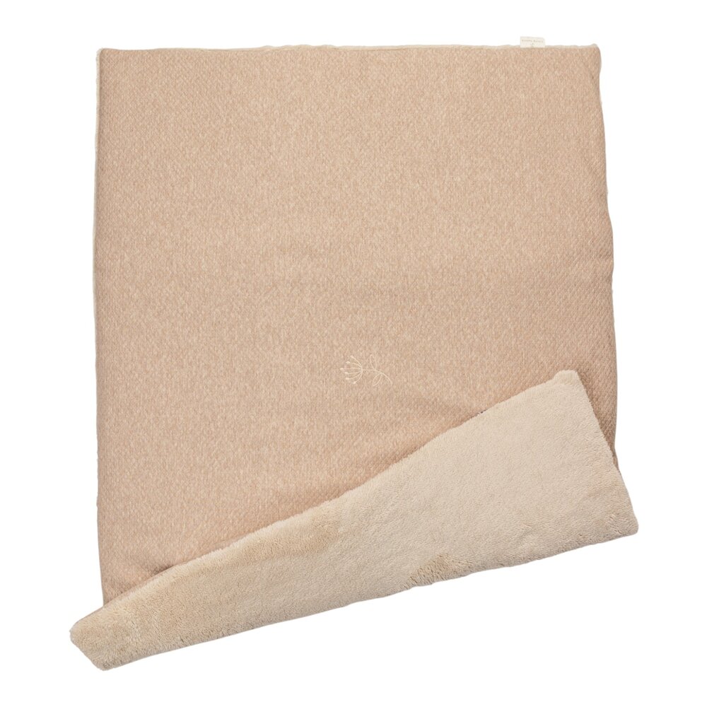 Parklegger Cosy Collectie voorkant loange beige-achterkant teddy, beide zijden te gebruiken 95x75cm Beige Parklegger Cosy Collectie voorkant loange beige-achterkant teddy, beide zijden te gebruiken 95x75cm Beige