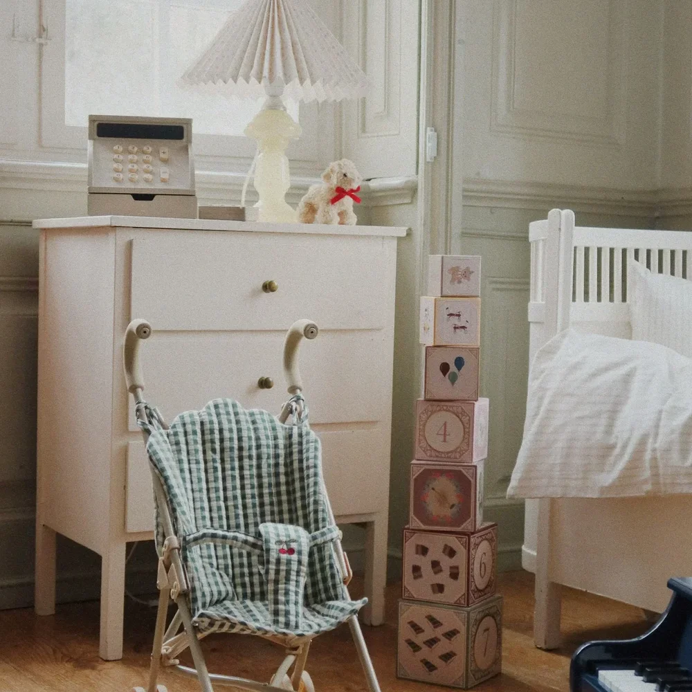 Poppenbuggy cheeky smoke pine chec Poppenbuggy cheeky smoke pine chec