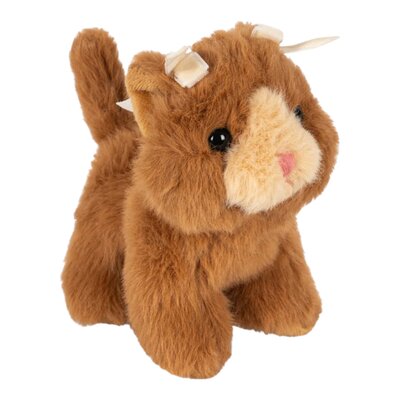 Baby knuffeldiertje Poesje bruin