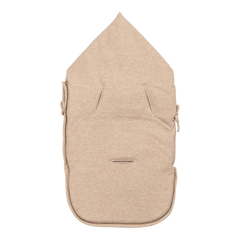 Voetenzak Maxi Cosi winter losange met superzachte teddy Camel Voetenzak Maxi Cosi winter losange met superzachte teddy Camel