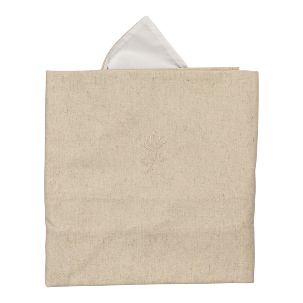 Donsovertrek linnen 100x135 cm Beige Donsovertrek linnen 100x135 cm Beige