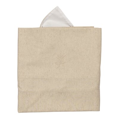 Donsovertrek linnen 100x135 cm Beige Donsovertrek linnen 100x135 cm Beige