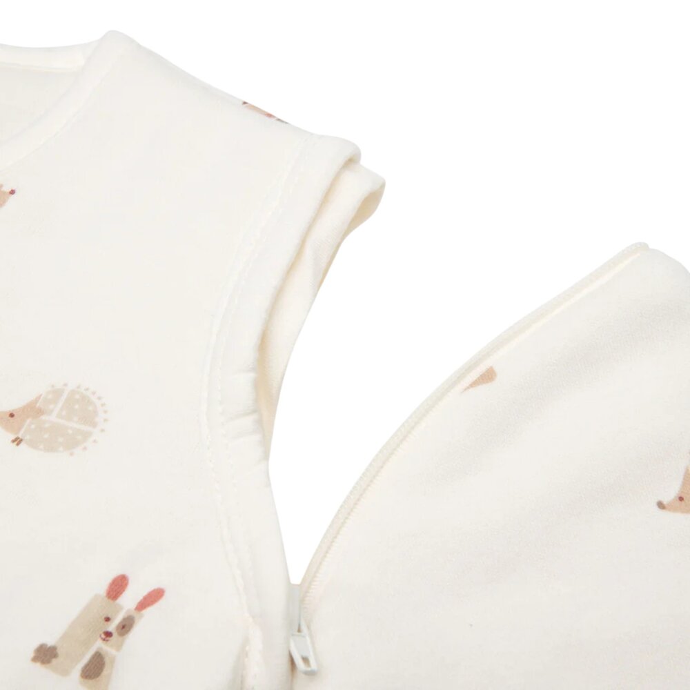 Slaapzak met afritsbare mouw 110cm Animal friends Slaapzak met afritsbare mouw 110cm Animal friends