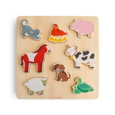 Houten puzzel Farm