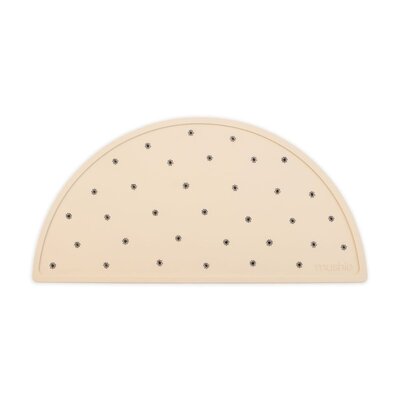 Placemat Black daisy