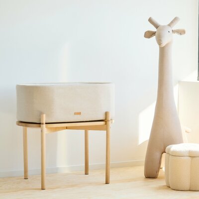 Wieg Linnen beige