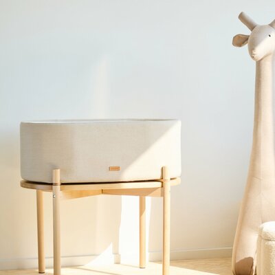 Wieg Linnen beige