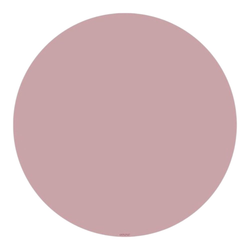 Ronde Vloermat Old pink