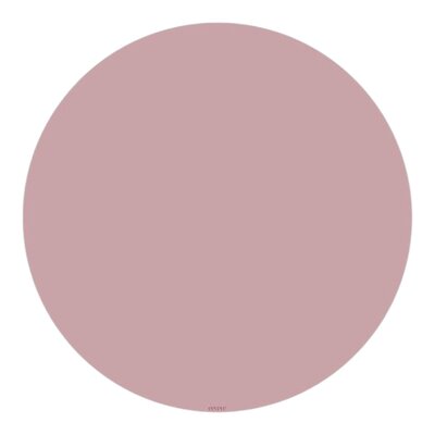Ronde Vloermat Old pink
