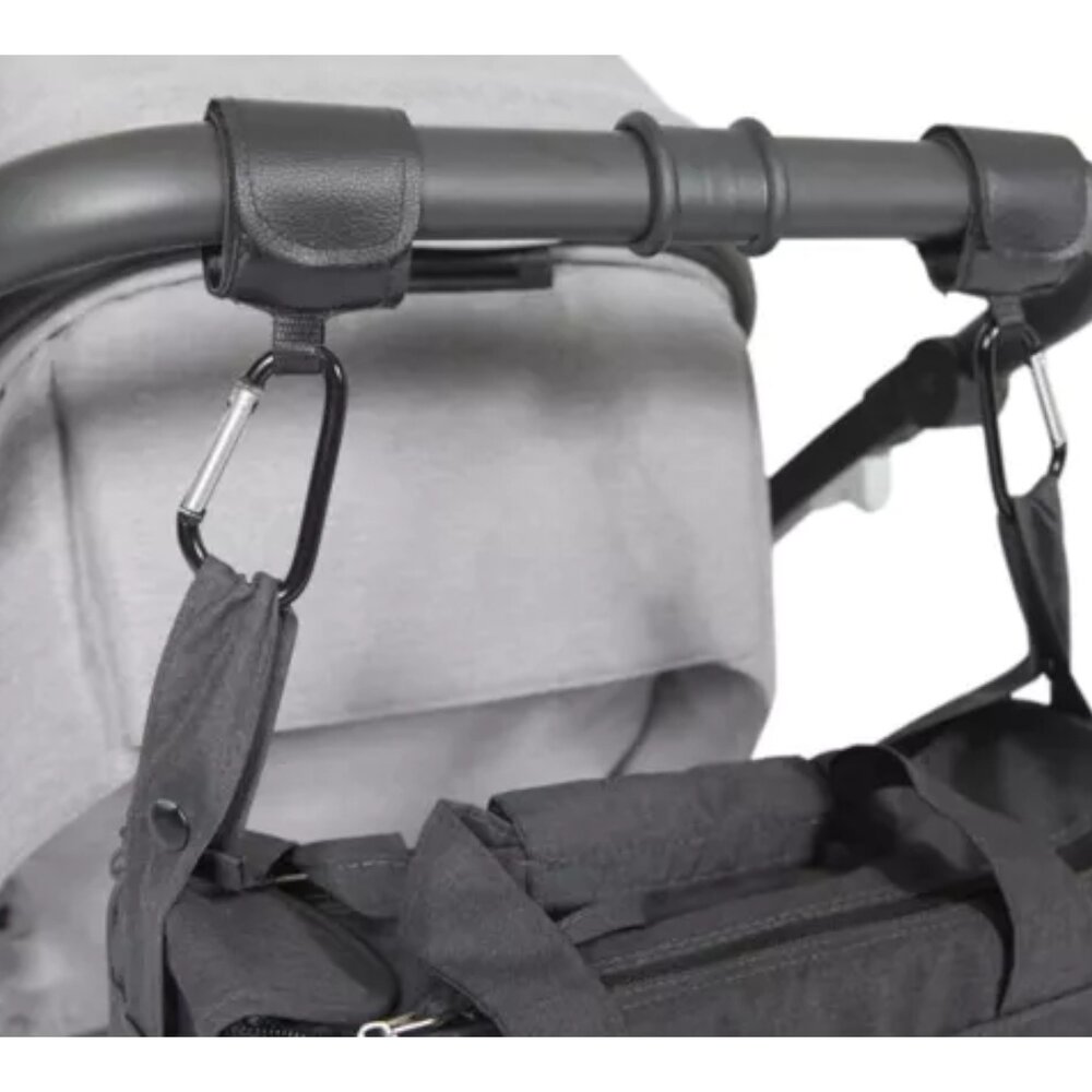 Tassenhaak kinderwagen Zwart Tassenhaak kinderwagen Zwart