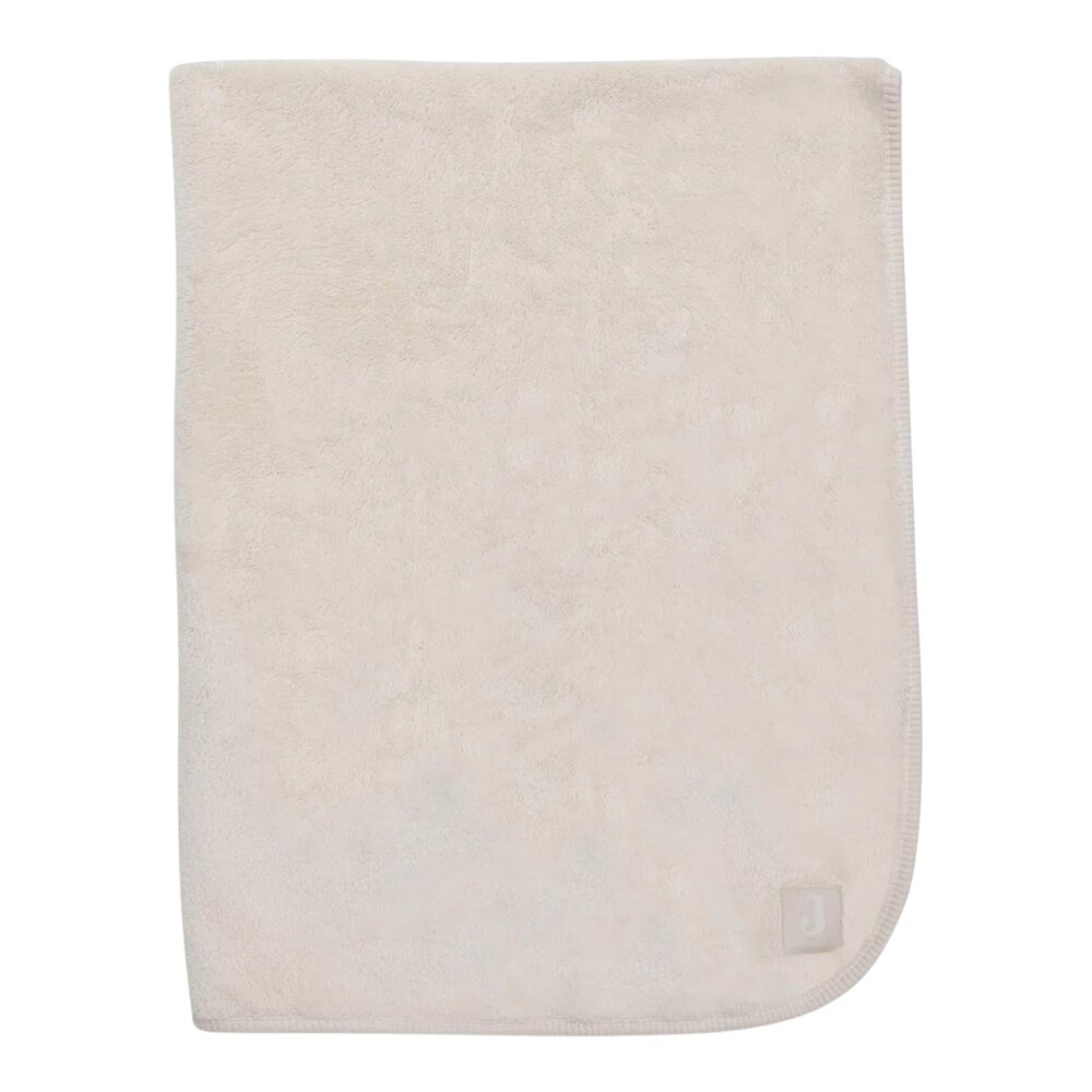 Deken Ledikant 100x150cm Basic Jersey/Sherpa Oatmeal