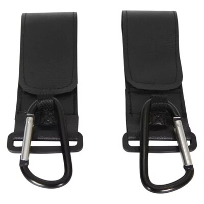 Tassenhaak kinderwagen Zwart Tassenhaak kinderwagen Zwart