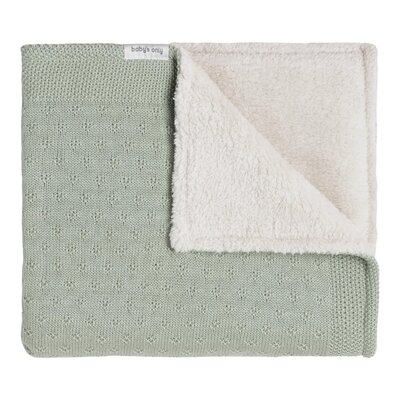 Wiegdeken teddy Mood laurel green Wiegdeken teddy Mood laurel green
