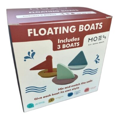 3 Floating Boats