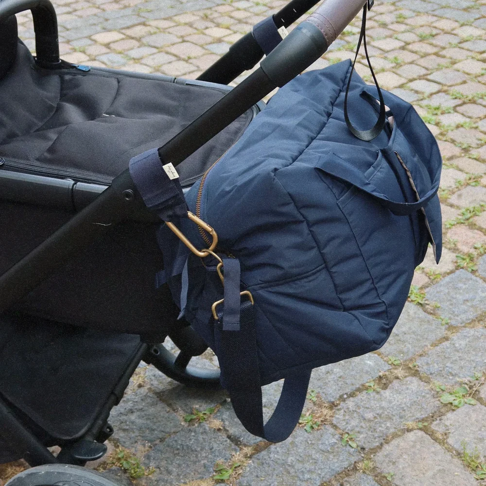 Ophangband kinderwagen Navy