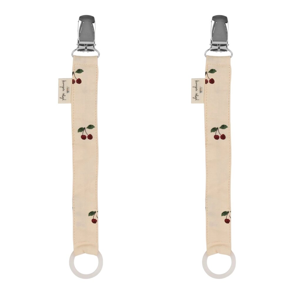 Fopspeenketting 2-pack Cherry