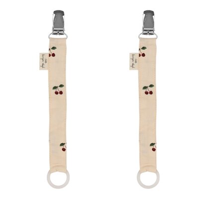 Fopspeenketting 2-pack Cherry