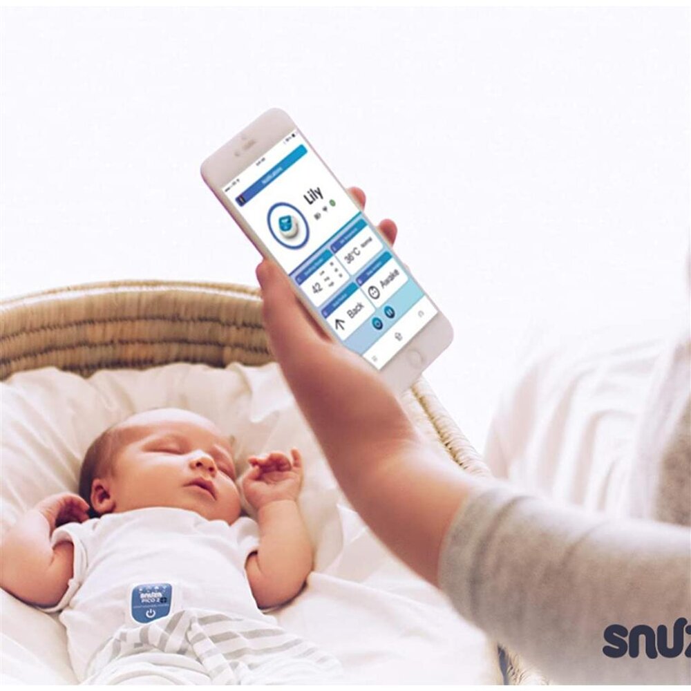 Snuza Pico 2 Ademhalingsbewegingsmonitor + App
