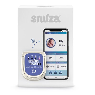 Snuza Pico 2 Ademhalingsbewegingsmonitor + App