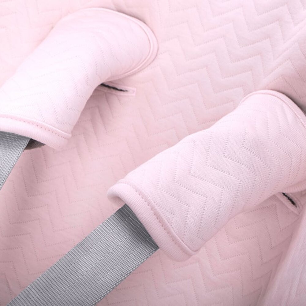 Chevron Autostoelhoes (MaxiCosi) Light pink