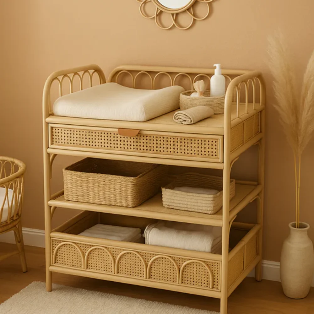 Cokos Luna Verzorgingstafel met lade Cokos Luna Verzorgingstafel met lade