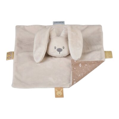 Doudou zand kleur met gedrukt motief Lapidou