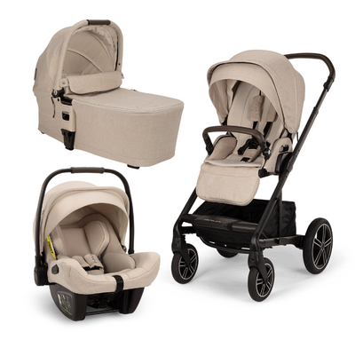 Showroommodel Mixx next kinderwagen + Reiswieg Mixx + Autostoel Pipa Next Biscotti