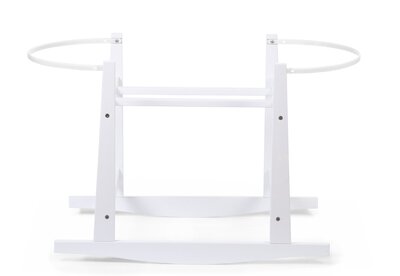 Rocking stand moses draagmand wit